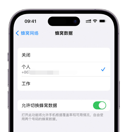 瓯海苹果维修服务分享如何在iPhone上使用双卡 